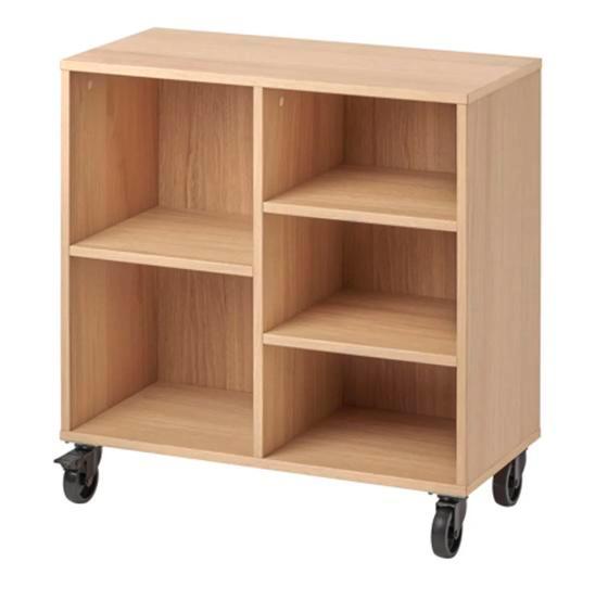 Ikea kastje op wielen - Ravaror, Huis en Inrichting, Kasten | Boekenkasten, Eikenhout, Ophalen