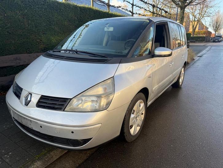 Renault Espace / 2.2 Diesel / Automaat / Mindervalide, Auto's, Renault, Particulier, Diesel, Euro 3, Automaat, Zilver of Grijs