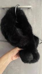 Nieuwe zwarte bontsjaal, Ophalen of Verzenden, Nieuw, Sjaal