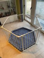 Witte zeshoekige multifunctionele box + kussen, Kinderen en Baby's, Babyparken, Ophalen, Zo goed als nieuw, Overige vormen, Boxkleed