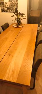 Volhouten eettafel Mockelby. Scandinavische stijl, Huis en Inrichting, Ophalen