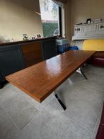 Deense palissander salontafel│koperblad│€300│weg vóór 4 juli, Ophalen