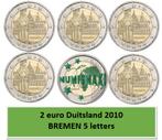 2 euro Duitsland 2010 Bremen 5 letters, Postzegels en Munten, 2 euro, Duitsland, Ophalen of Verzenden
