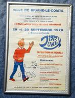 Poster van Kuifje Kuifje uit 1979, Verzamelen, Ophalen of Verzenden, Gebruikt