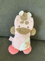 Nattou peluche d'activité girafe rose comme neuve, Comme neuf, Autres types, Enlèvement ou Envoi