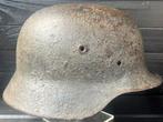 Duitse helm M40, Verzamelen, Militaria | Tweede Wereldoorlog, Verzenden, Landmacht, Helm of Baret