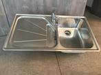 spoelbak Franke incl kraan, Huis en Inrichting, Keuken | Keukenelementen, Ophalen, Gebruikt, Overige kleuren, 50 tot 100 cm