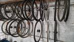 Groot lot gebruikte fietsonderdelen, 150euro voor alles, Ophalen, Gebruikt, Algemeen