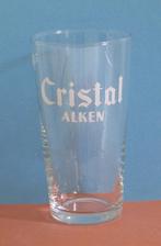 BIERGLAS  CRISTAL  ALKEN  ( 862), Verzamelen, Glas en Drinkglazen, Zo goed als nieuw, Ophalen, Bierglas