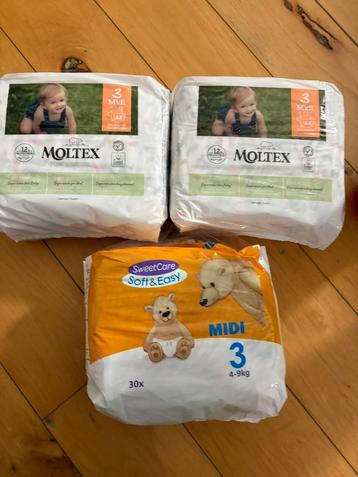 Set van 96 biologische luiers maat 3 MOLTEX  beschikbaar voor biedingen