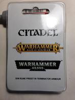 Warhammer 40k Space Wolves Rune Priest in Terminator Armour, Warhammer, Enlèvement ou Envoi, Figurine(s), Neuf