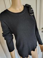 Nieuwe trui met glitter strik op schouder <3, Kleding | Dames, Ophalen of Verzenden, Blauw