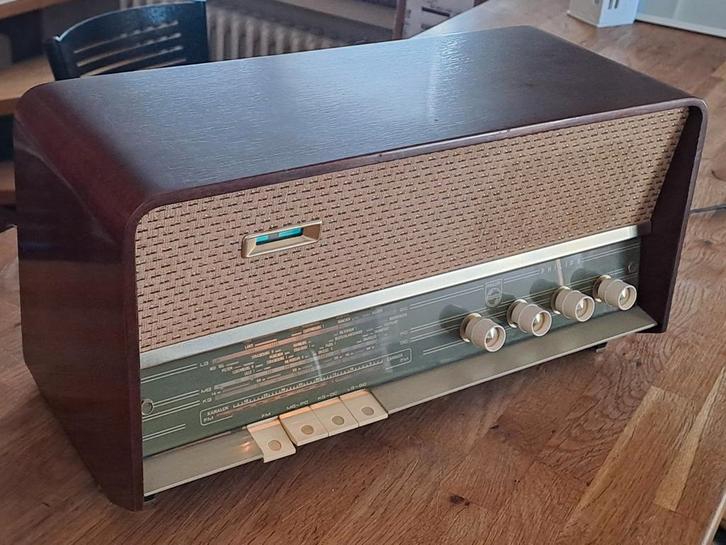 Philips B3X02A radio (1960), Antiek en Kunst, Antiek | Tv's en Audio, Ophalen