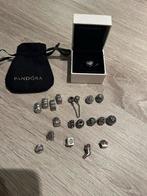 Pandora set, Handtassen en Accessoires, Armbanden, Met edelsteen, Ophalen of Verzenden, Zo goed als nieuw, Zilver