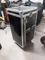 Professionele 19” flightcase met werkblad en wielen, Muziek en Instrumenten, Ophalen, Zo goed als nieuw, Overige instrumenten