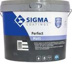 Peinture Sigma perfect matt 10L blanc, Ophalen, Nieuw, Wit, Verf