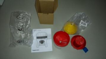 Tupperware Handy Spiralizer met tagliatellesnijder nieuw, Enlèvement ou Envoi, Neuf, Rouge