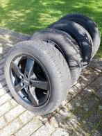 4winterbanden met velgen DEZENT  205/55/16, Ophalen, Gebruikt, 16 inch, Banden en Velgen