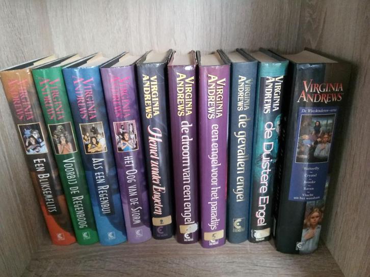 volledige reeksen van Virginia Andrews, Boeken, Romans, Zo goed als nieuw, Ophalen of Verzenden