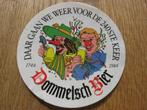 Sticker Dommelsch Bier Biermerk, Ophalen of Verzenden, Nieuw, Merk