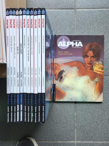 Alpha : Collection complète 1 à 12 .