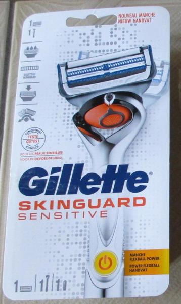 1 gillette skinguard apparaat op batterij met 1 mesje, Ophalen, Nieuw, Gehele gezicht, Verzorging