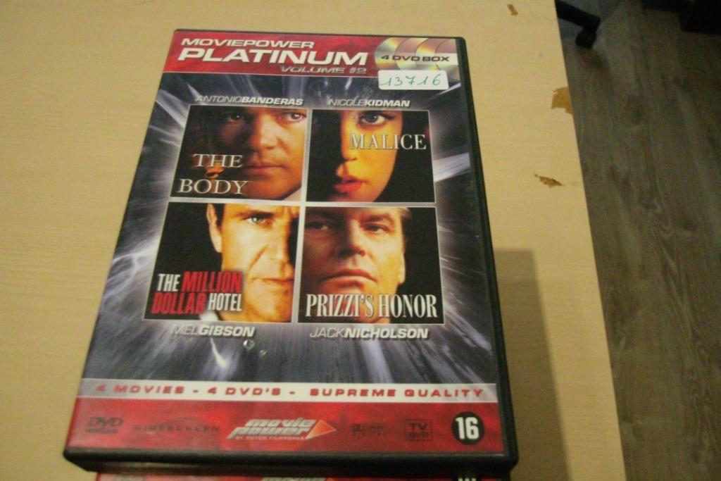 moviepower platinum 4 disc, Ophalen of Verzenden, Boxset