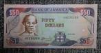 Jamaica 2004 UNC biljet van 50 dollar, Postzegels en Munten, Verzenden, Overige landen, Setje