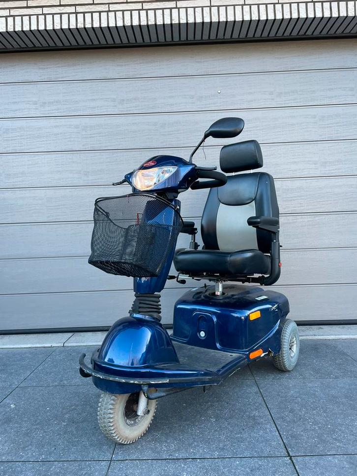 Scootmobiel Excel 15 km/u elektrische scooter, Diversen, Rolstoelen, Zo goed als nieuw, Elektrische rolstoel, Inklapbaar, Ophalen of Verzenden