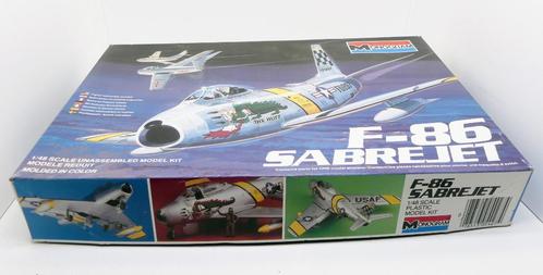 North American F-86 Sabre Monogram 1:48 (à achever), Hobby & Loisirs créatifs, Modélisme | Avions & Hélicoptères, Utilisé, Avion