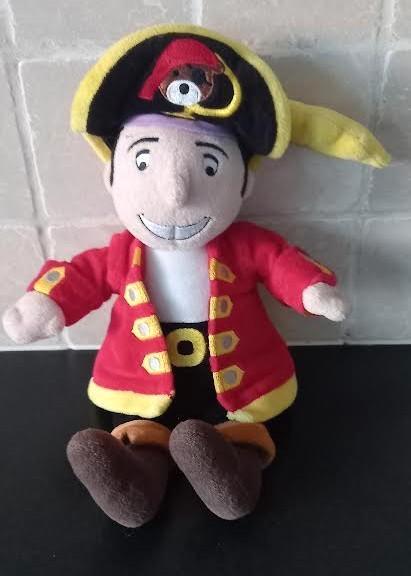 Knuffel Piet Piraat van studio 100 + hoofd, Kinderen en Baby's, Speelgoed | Knuffels en Pluche, Zo goed als nieuw, Ophalen of Verzenden