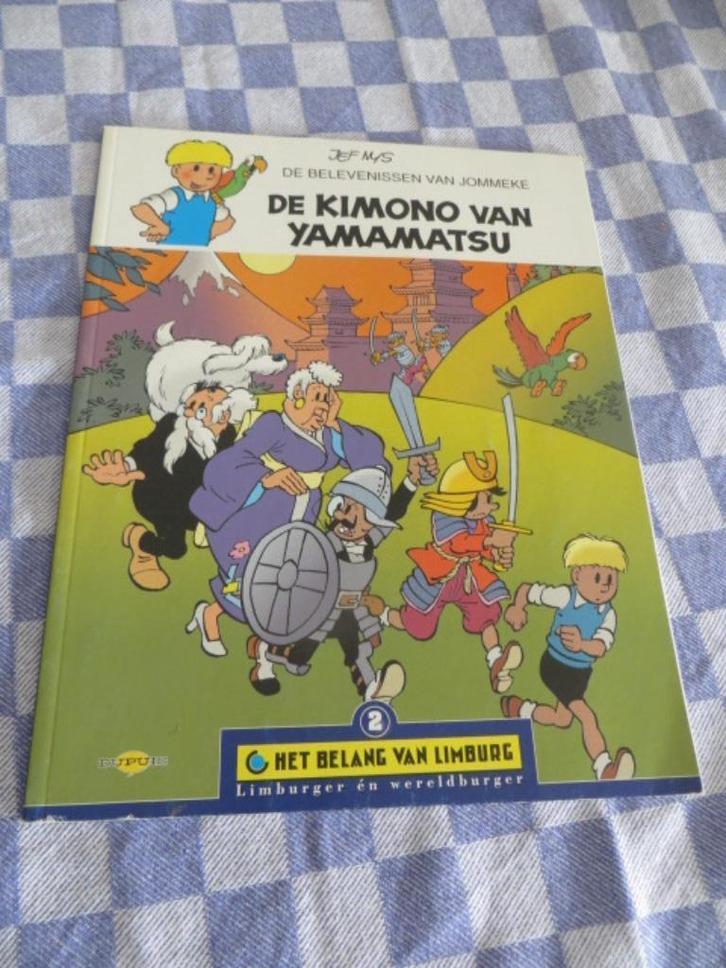 Strip: Jommeke : De kimono van Yamamatsu - Jef Nys - HBvL, Boeken, Stripverhalen, Gelezen, Eén stripboek, Ophalen of Verzenden