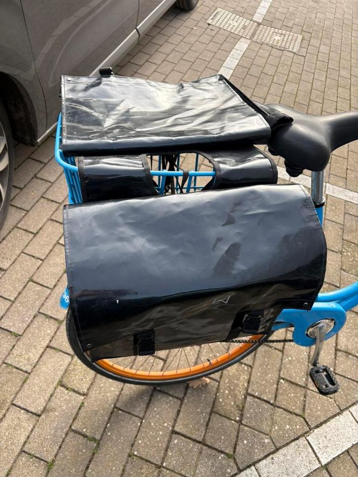 Dubbele fietstassen waterdicht, Vélos & Vélomoteurs, Accessoires vélo | Sacoches, Comme neuf, Enlèvement