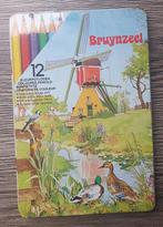 Vintage Bruynzeel kleurpotloden in blik, Ophalen of Verzenden, Zo goed als nieuw, Potlood of Stift