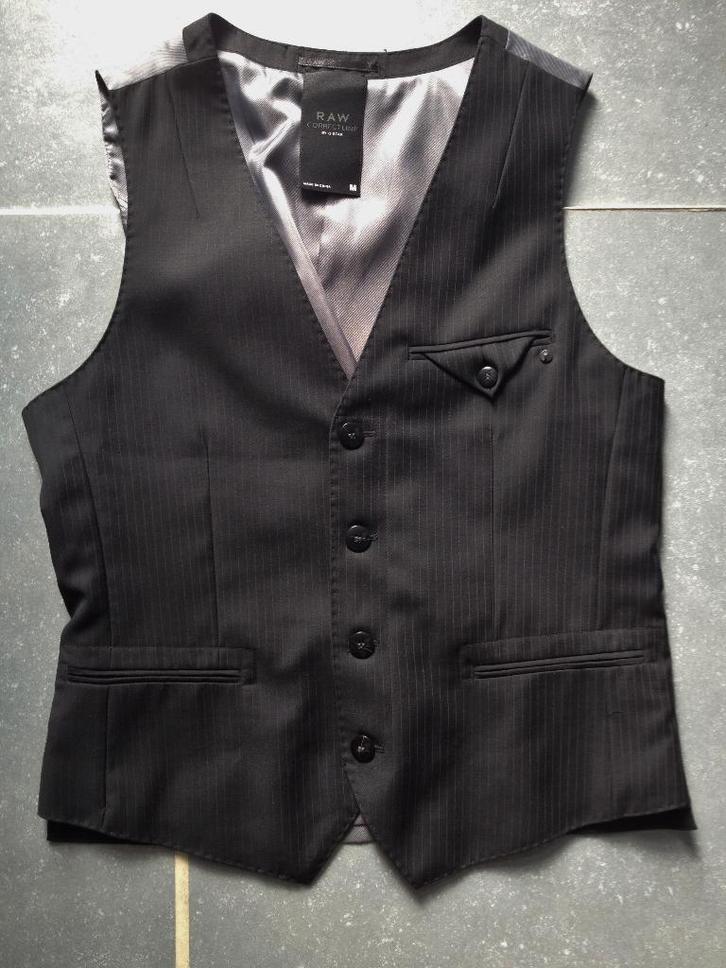 G-star Gilet zwart maat Small, Vêtements | Hommes, Costumes & Vestes, Comme neuf, Noir, Enlèvement ou Envoi