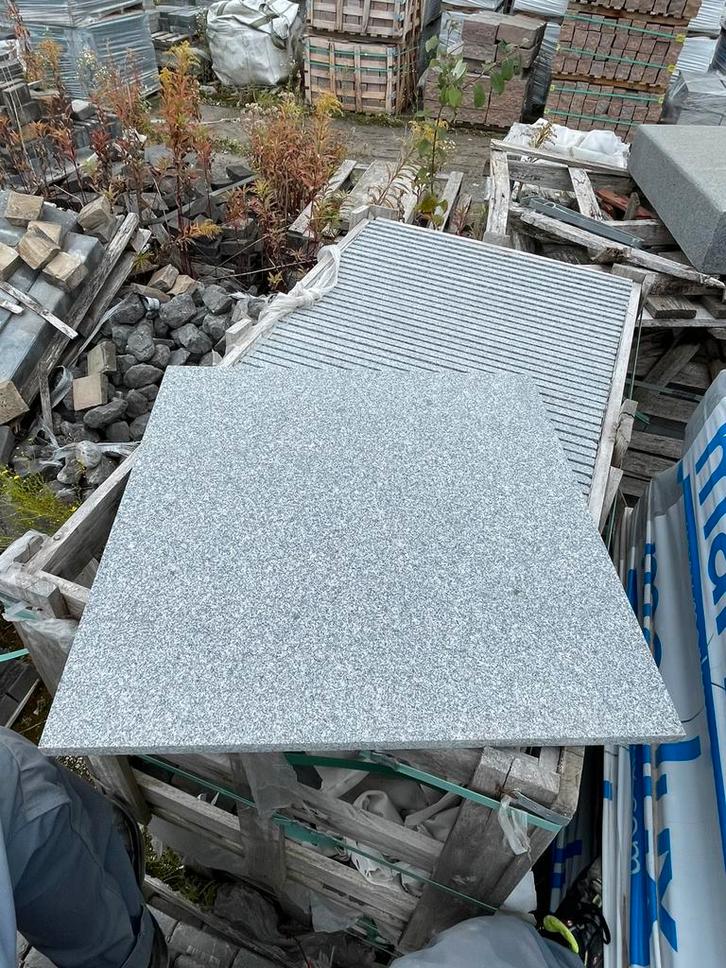 Nouveau ! carrelages exterieur de granit flammé !, Bricolage & Construction, Dalles & Carrelages, Neuf, Carrelage de sol, Granit