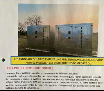 Distributeur automatique moyens et gros volumes