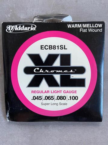 D’Addario ECB81SL super long bassnaren beschikbaar voor biedingen