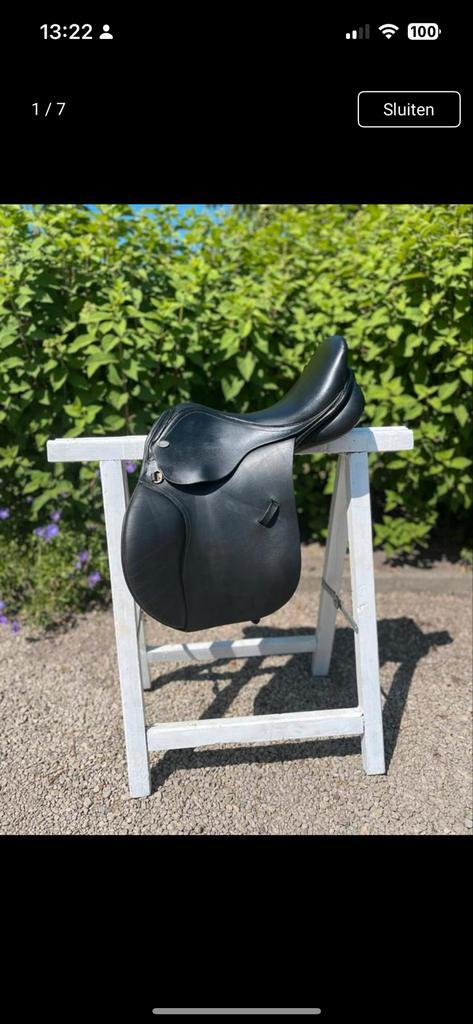 EURORIDING ZADEL TE KOOP - ZO GOED ALS NIEUWE STAAT!, Dieren en Toebehoren, Paarden en Pony's | Zadels, Zo goed als nieuw, Springen