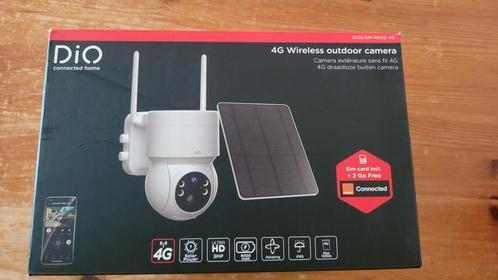 DiO 4G draadloze, op batterijen werkende roterende buitencam, Audio, Tv en Foto, Videobewaking, Zo goed als nieuw, Buitencamera