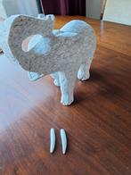 olifant in natuur steenen graniet  30cm en 7kg, Tuin en Terras, Ophalen, Nieuw