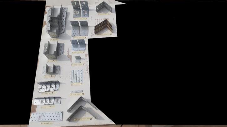 Balkdragers en verbindingsstukken, Doe-het-zelf en Bouw, IJzerwaren en Bevestigingsmiddelen, Nieuw, Ophalen