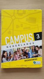 Campus 3 Nederlands - bronnenboek, Boeken, Schoolboeken, Ophalen, Gelezen, Nederlands