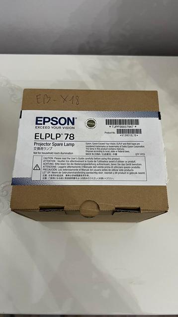 EPSON ELPLP 78 Projector Lamp, Enlèvement, Neuf, Epson