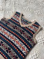 Ralph Lauren Fair Isle Vintage debardeur gilet XS, Kleding | Dames, Verzenden, Zo goed als nieuw, Beige