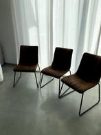 4 stoelen, Huis en Inrichting, Ophalen, Gebruikt, Bruin, Vier