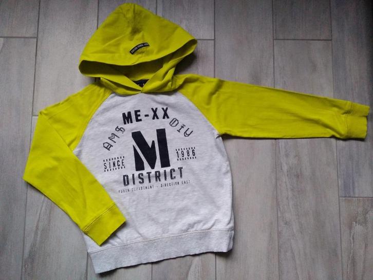 ★ M122/128 - Zomertrui met kap Mexx, Kinderen en Baby's, Kinderkleding | Maat 122, Zo goed als nieuw, Jongen, Trui of Vest, Ophalen of Verzenden