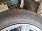 Alu velgen met winterbanden., Auto-onderdelen, Ophalen, Gebruikt, Banden en Velgen, 17 inch