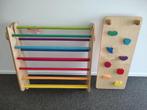Klimdriehoek met klimhelling/glijbaan, Kinderen en Baby's, Speelgoed | Houten speelgoed, Ophalen, Zo goed als nieuw, Overige typen