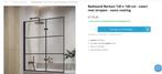 badwand 120 x 140, Huis en Inrichting, Ophalen, Zo goed als nieuw, Overige typen